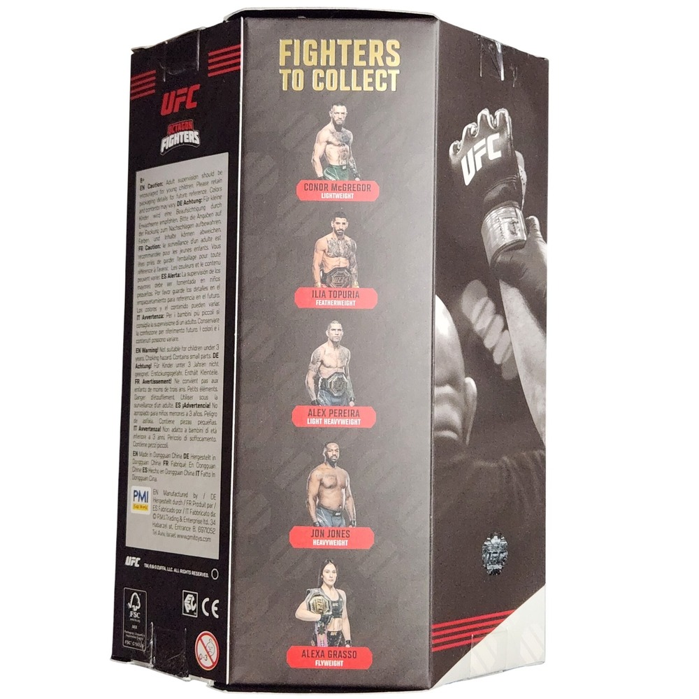 UFC Octagon Fighters Jon Jones Action Figure PMI Heavyweight Champion New in Box - Picture 2 of 2